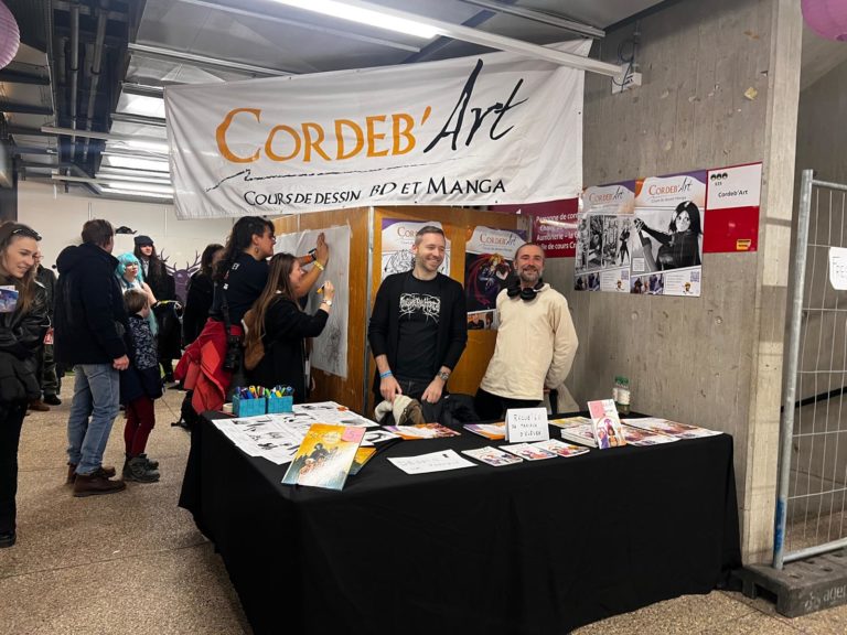 stand Cordeb'Art lors de Japan Impact 2026